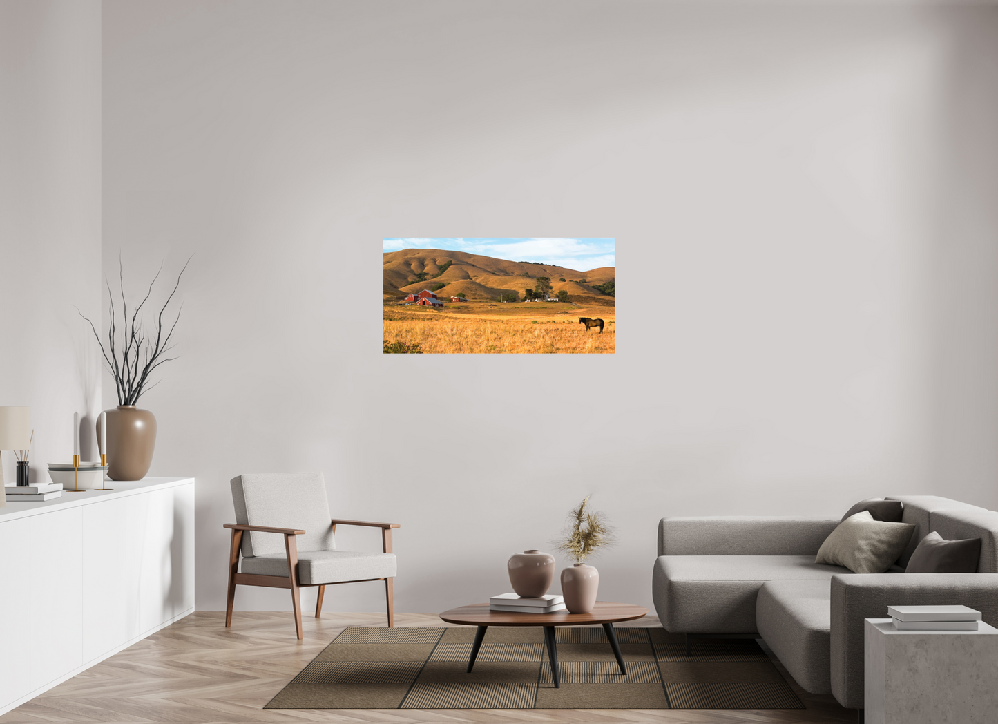 Horse and Red Barns (Collector Edition)