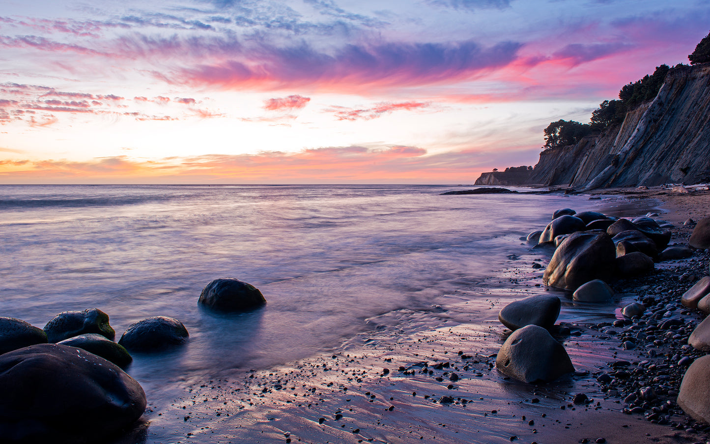 Bowling Ball Beach & Point Arena - Fall