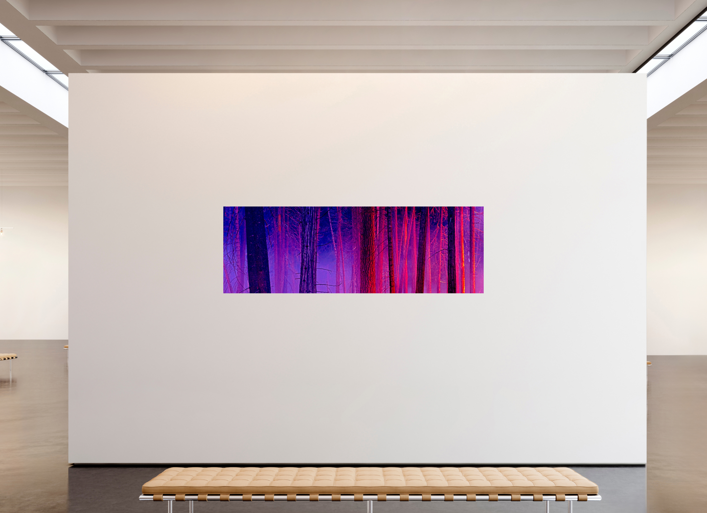 93 x 31″, Glossy Metal The Color of Firelight (Collector's Edition)