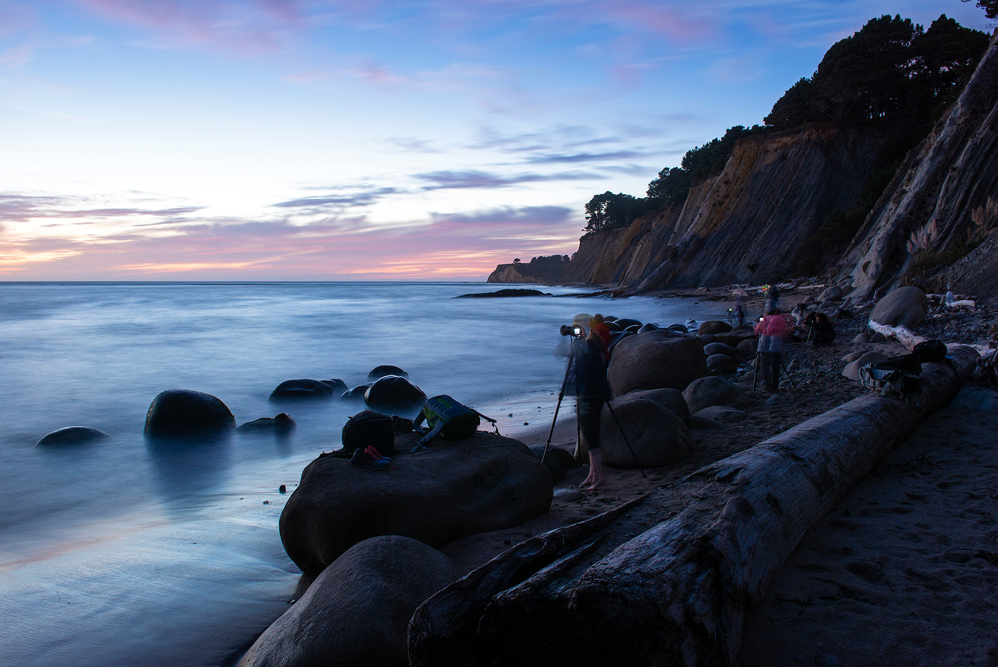 Bowling Ball Beach & Point Arena - Fall